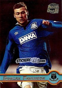 Sticker Duncan Ferguson - Premier Gold 1997-1998 n. 70 - Merlin