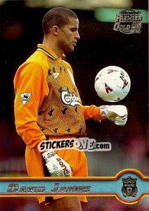 Sticker David James - Premier Gold 1997-1998 n. 98 - Merlin