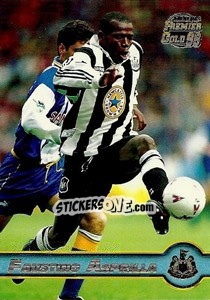 Cromo Faustino Asprilla - Premier Gold 1997-1998 - Merlin