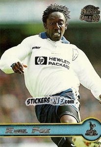 Sticker Ruel Fox - Premier Gold 1997-1998 n. 135 - Merlin
