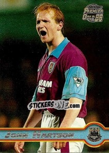 Sticker John Hartson - Premier Gold 1997-1998 n. 140 - Merlin
