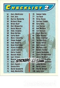 Sticker Checklist 2