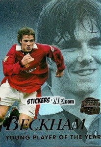 Sticker David Beckham - Premier Gold 1997-1998 n. G1 - Merlin