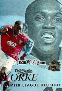 Sticker Dwight Yorke - Premier Gold 1997-1998 n. H5 - Merlin