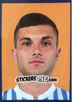 Sticker Gabriel Strefezza (La Testa) - Forza SPAL! n. 57 - Panini