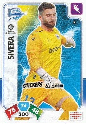 Sticker Sivera - Liga Santander 2019-2020. Adrenalyn XL n. 2 - Panini