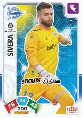 Cromo Sivera - Liga Santander 2019-2020. Adrenalyn XL - Panini