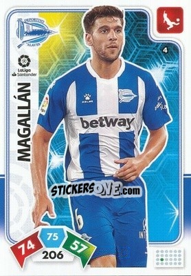 Sticker Magallán - Liga Santander 2019-2020. Adrenalyn XL n. 4 - Panini