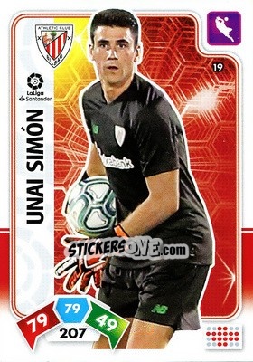 Sticker Unai Simón - Liga Santander 2019-2020. Adrenalyn XL - Panini