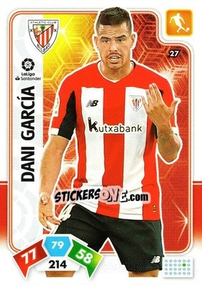 Sticker Dani García - Liga Santander 2019-2020. Adrenalyn XL n. 27 - Panini