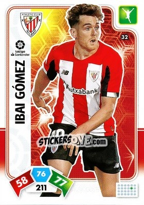 Sticker Ibai Gómez - Liga Santander 2019-2020. Adrenalyn XL n. 32 - Panini