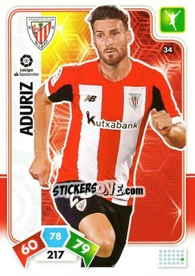 Sticker Aduriz - Liga Santander 2019-2020. Adrenalyn XL - Panini