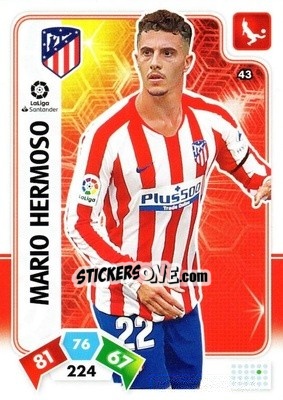 Sticker Hermoso - Liga Santander 2019-2020. Adrenalyn XL n. 43 - Panini