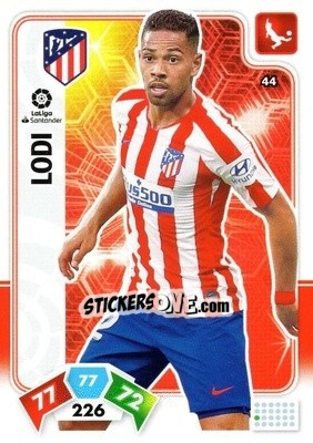 Sticker Lodi - Liga Santander 2019-2020. Adrenalyn XL n. 44 - Panini