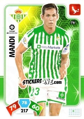 Sticker Mandi - Liga Santander 2019-2020. Adrenalyn XL n. 76 - Panini