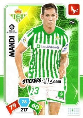 Figurina Mandi - Liga Santander 2019-2020. Adrenalyn XL - Panini