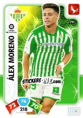 Sticker Álex Moreno - Liga Santander 2019-2020. Adrenalyn XL - Panini