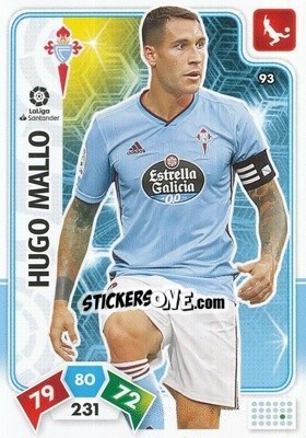 Sticker Hugo Mallo - Liga Santander 2019-2020. Adrenalyn XL - Panini