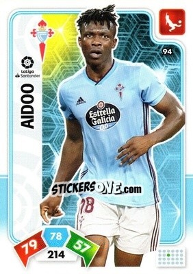 Sticker Aidoo - Liga Santander 2019-2020. Adrenalyn XL n. 94 - Panini