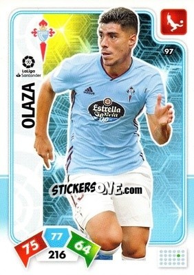 Sticker Olaza - Liga Santander 2019-2020. Adrenalyn XL n. 97 - Panini
