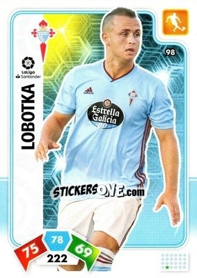 Sticker Lobotka - Liga Santander 2019-2020. Adrenalyn XL n. 98 - Panini