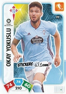 Cromo Okay Yokuslu - Liga Santander 2019-2020. Adrenalyn XL - Panini