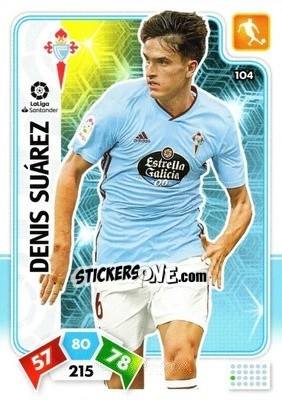 Sticker Denis Suárez - Liga Santander 2019-2020. Adrenalyn XL n. 104 - Panini