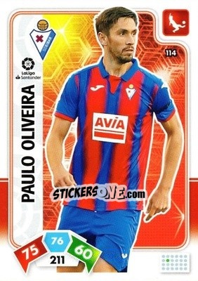 Figurina Paulo Oliveira - Liga Santander 2019-2020. Adrenalyn XL - Panini