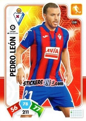 Sticker Pedro León - Liga Santander 2019-2020. Adrenalyn XL - Panini
