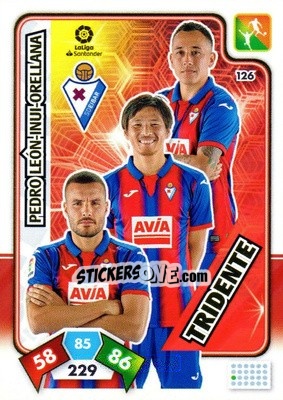 Sticker Pedro León / Inui / Orellana - Liga Santander 2019-2020. Adrenalyn XL - Panini