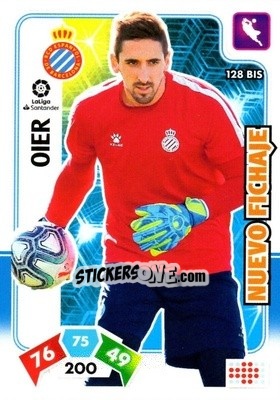 Sticker Oier - Liga Santander 2019-2020. Adrenalyn XL n. 128bis - Panini