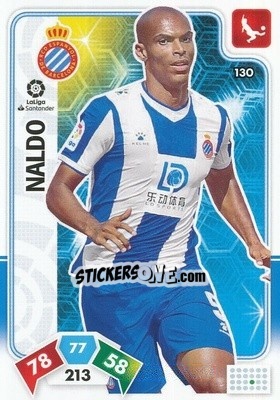 Figurina Naldo - Liga Santander 2019-2020. Adrenalyn XL n. 130 - Panini