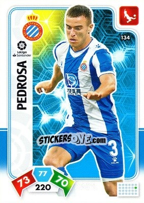 Sticker Pedrosa - Liga Santander 2019-2020. Adrenalyn XL n. 134 - Panini