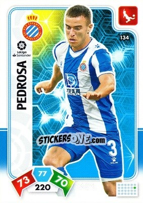 Cromo Pedrosa - Liga Santander 2019-2020. Adrenalyn XL - Panini