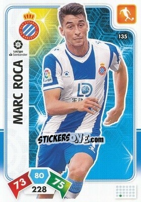 Sticker Marc Roca - Liga Santander 2019-2020. Adrenalyn XL n. 135 - Panini
