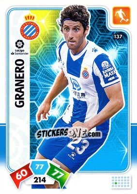 Sticker Granero - Liga Santander 2019-2020. Adrenalyn XL n. 137 - Panini