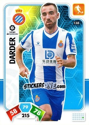 Sticker Darder - Liga Santander 2019-2020. Adrenalyn XL n. 138 - Panini