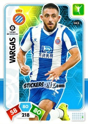 Sticker Vargas - Liga Santander 2019-2020. Adrenalyn XL n. 143 - Panini