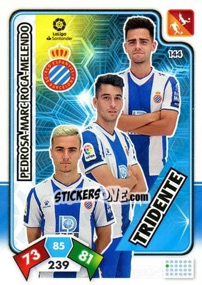 Sticker Pedrosa / Marc Roca / Melendo - Liga Santander 2019-2020. Adrenalyn XL - Panini