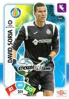 Sticker David Soria - Liga Santander 2019-2020. Adrenalyn XL n. 145 - Panini