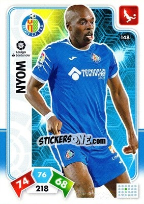 Sticker Nyom - Liga Santander 2019-2020. Adrenalyn XL n. 148 - Panini