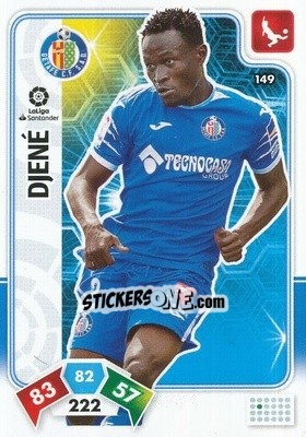 Sticker Djené - Liga Santander 2019-2020. Adrenalyn XL n. 149 - Panini