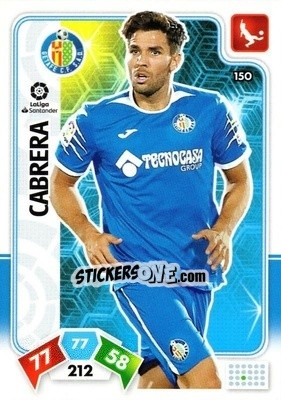 Sticker Cabrera - Liga Santander 2019-2020. Adrenalyn XL n. 150 - Panini