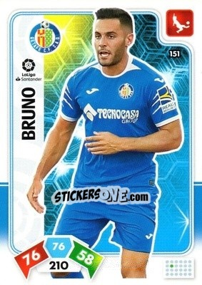 Sticker Bruno - Liga Santander 2019-2020. Adrenalyn XL n. 151 - Panini