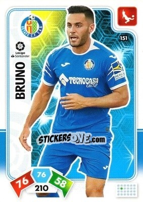 Figurina Bruno - Liga Santander 2019-2020. Adrenalyn XL - Panini