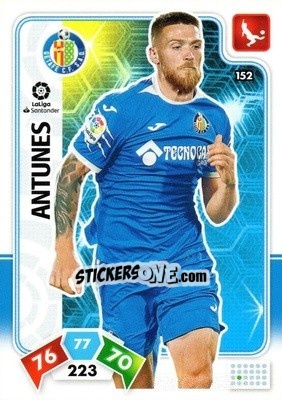 Sticker Antunes - Liga Santander 2019-2020. Adrenalyn XL n. 152 - Panini