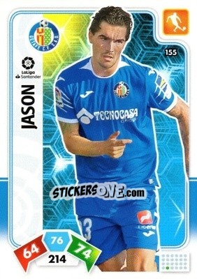 Sticker Jason - Liga Santander 2019-2020. Adrenalyn XL n. 155 - Panini
