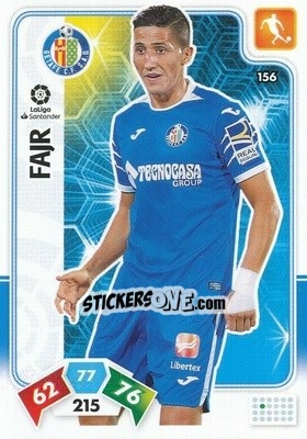 Sticker Fajr - Liga Santander 2019-2020. Adrenalyn XL n. 156 - Panini