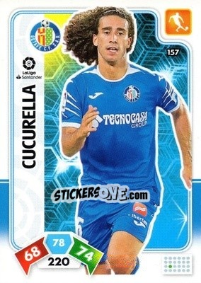 Sticker Cucurella - Liga Santander 2019-2020. Adrenalyn XL n. 157 - Panini