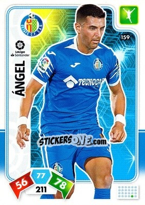 Figurina Ángel - Liga Santander 2019-2020. Adrenalyn XL - Panini